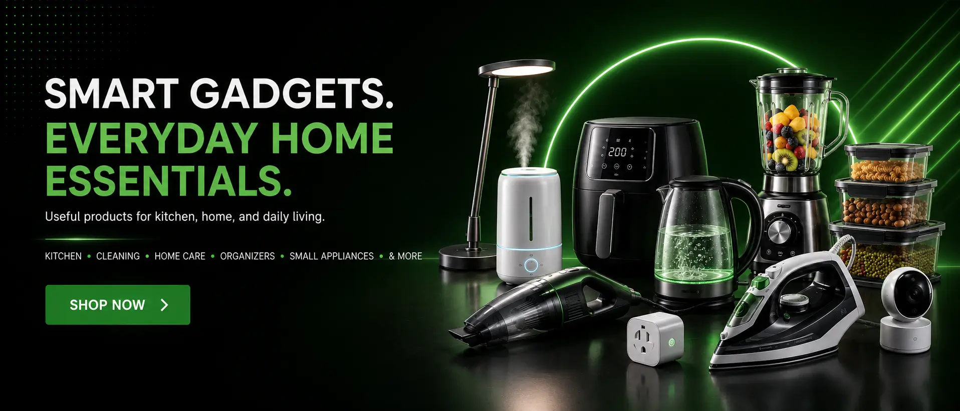 Explore home essentials and everyday products