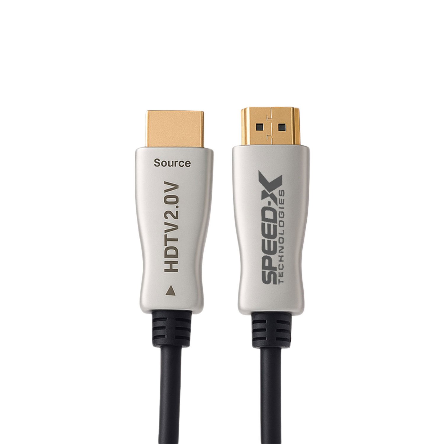 Speed-x 10m Fiber Hdmi Cable 2.0/2.1 Aoc(active Optical Cable) 30awg Copper Support 4k 8k Uhd (full Length) - Image 2