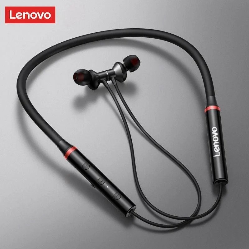 Lenovo He05x 2 Bluetooth 5.0 Earphones Hifi Magnetic Neckband Headset - Image 4
