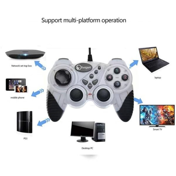 Usb L4000 Double Shock Usb Game Controller