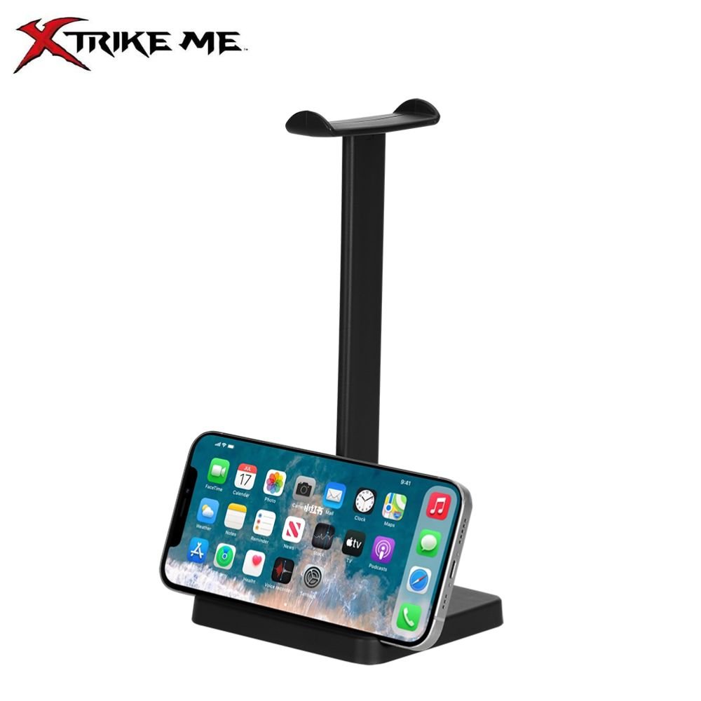 Xtrike Me Ht-08 Headset Stand With Mobile Phone Holder - Image 3