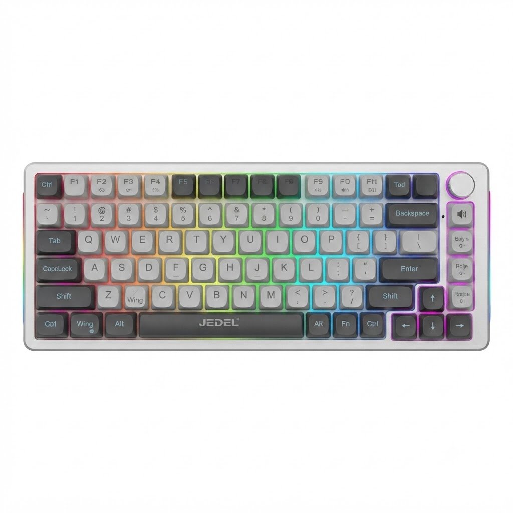 JEDEL K512 RGB Wired Gaming Keyboard - Image 2