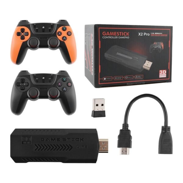 X2 Pro 64gb 35000+ Games 4k Game Stick 3d Retro Video Game Console