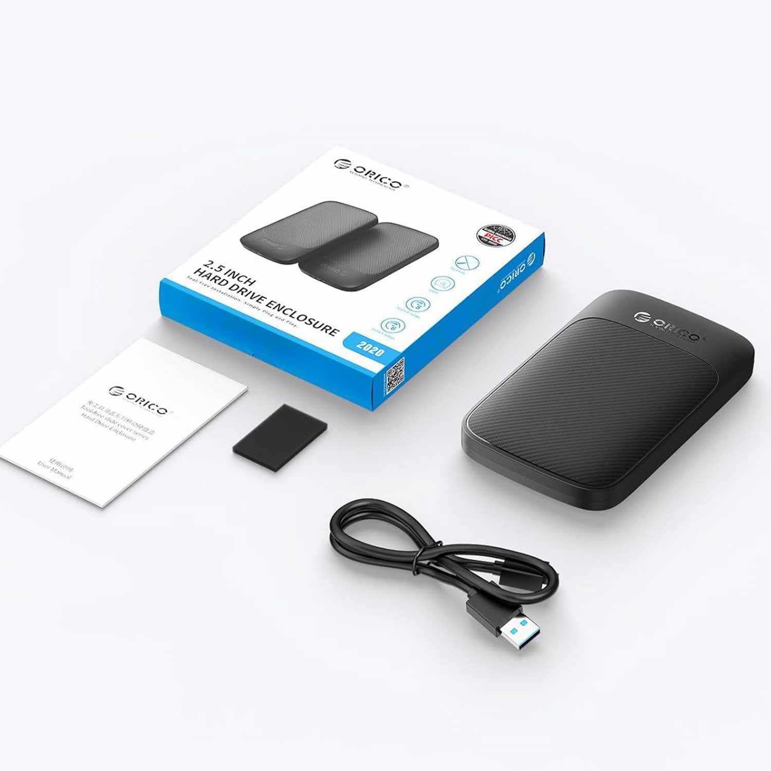Orico Hdd Case 2.5 Inch 2020u3-v1 3.0 New Model