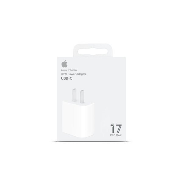 Iphone 17 Pro Max 35w (original Watt) Us Pin Usb-c Power Adapter