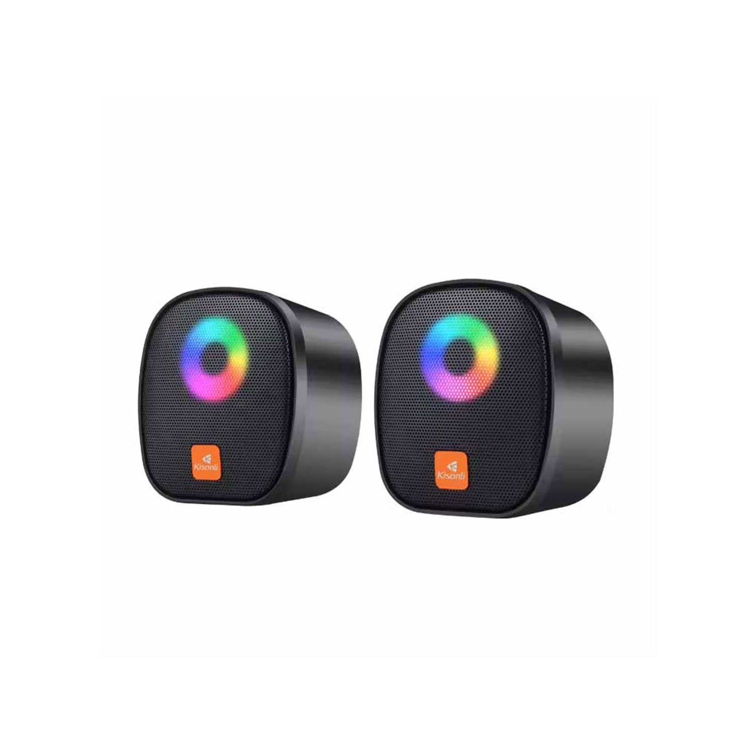 Kisonli X11 Rgb Gamer Pc Mini Usb Speaker With 6w Power - Image 2