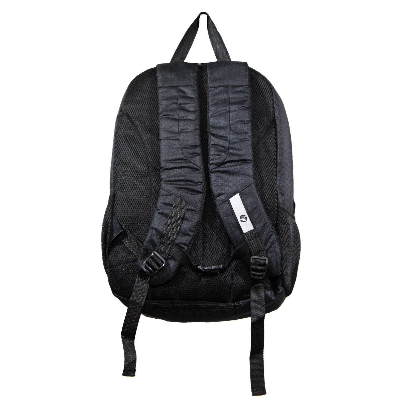 M4S Laptop Bag Pack with Rain Cover – Black - Image 3