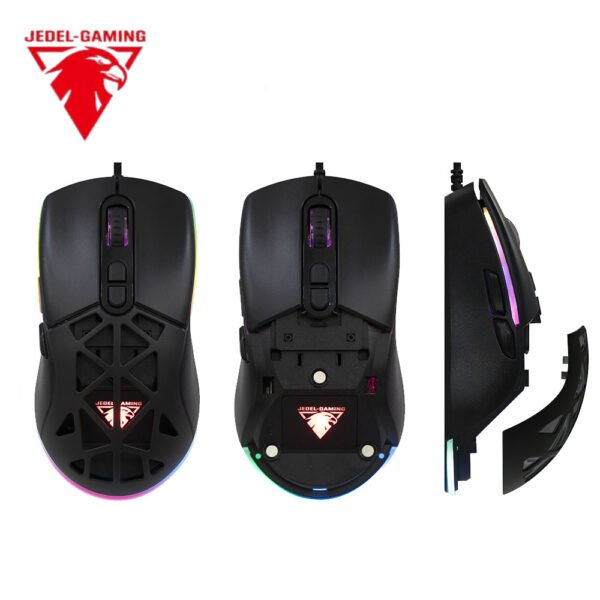 JEDEL GM1390 RGB Gaming Mouse 7D Professional Edition with Software