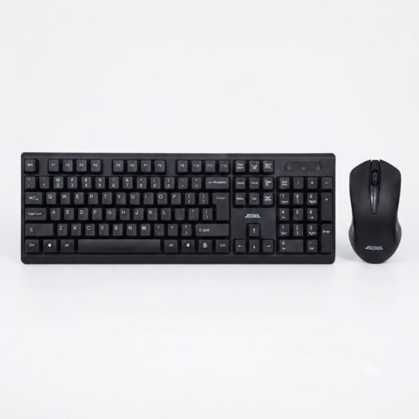 JEDEL WS736B 2.4g + BT Wireless Office Keyboard & Mouse Combo