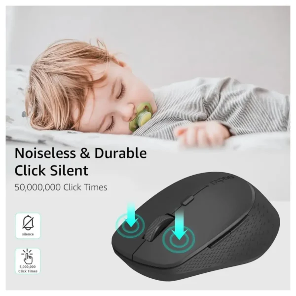 Rapoo M300 Wireless Silent Multi-mode Optical Mouse