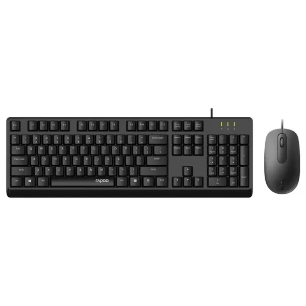 Rapoo X130 Pro Wired Optical Mouse and Keyboard Combo