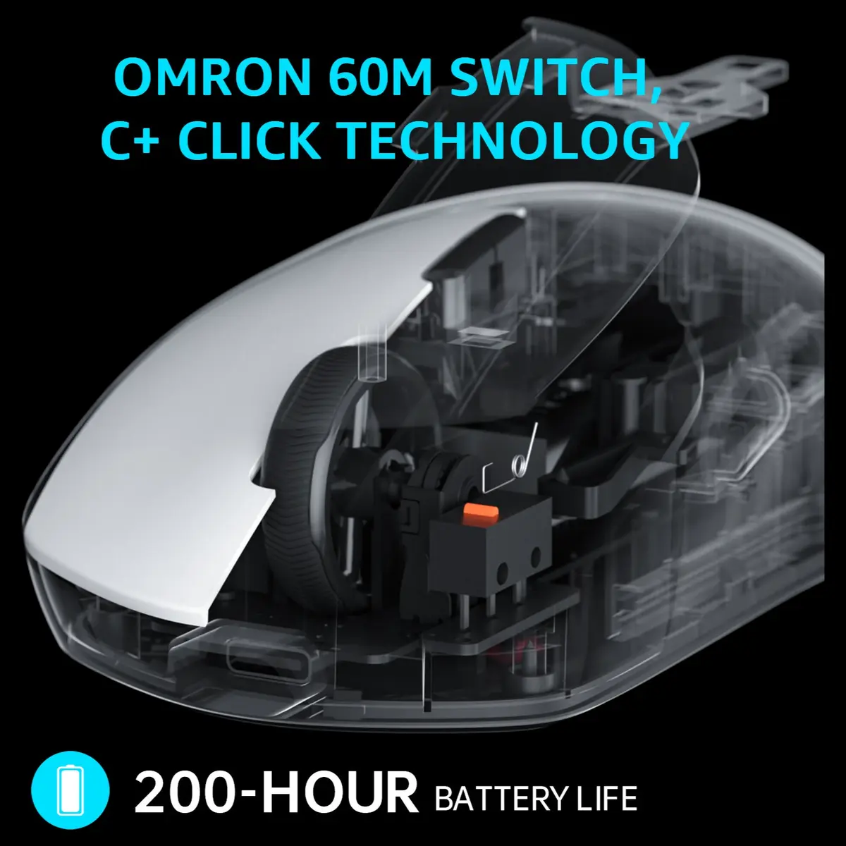 Rapoo VT1 Pro Max Wireless Gaming Mouse, 8K Wired and 4K Wireless. - Image 8