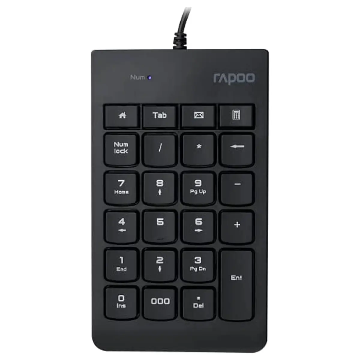 Rapoo K10 Numeric Keyboard, USB 3.0 Plug and Play, 23-Key - Image 3