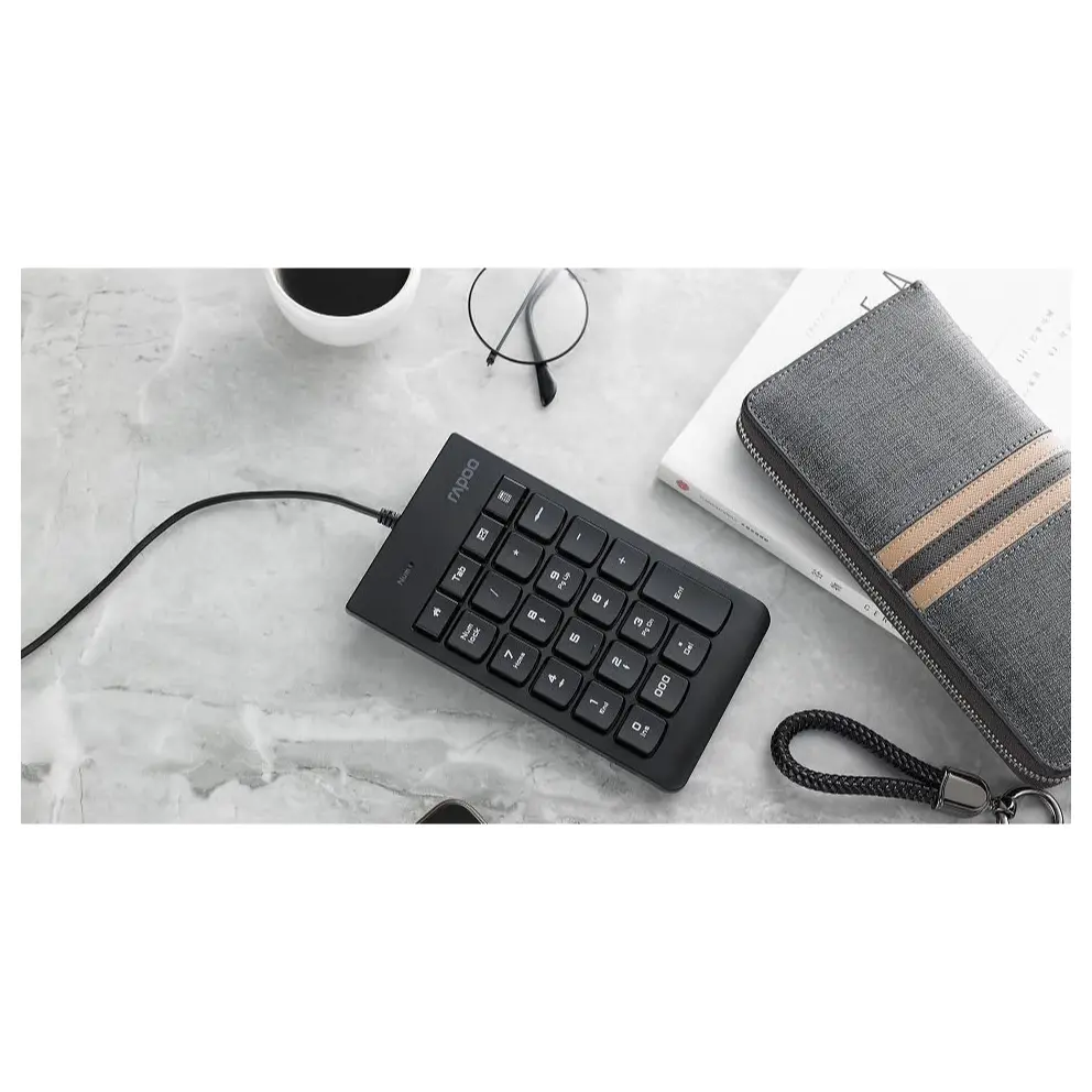 Rapoo K10 Numeric Keyboard, USB 3.0 Plug and Play, 23-Key - Image 2