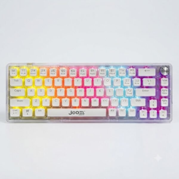 JEDEL KL150 Transparent RGB Mechanical Keyboard