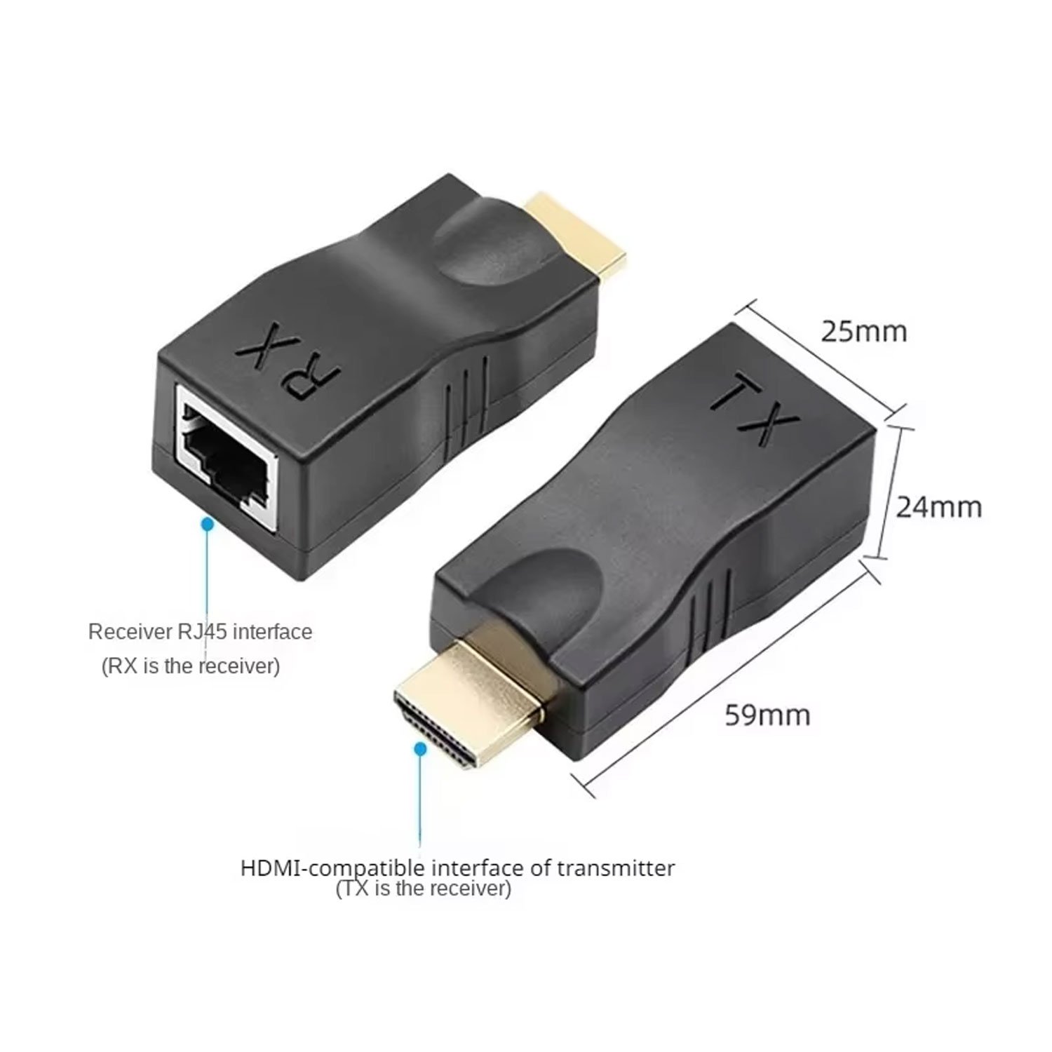Speed-x Sp-ex30 Hdmi Range Extender Cat6 30m - Image 3