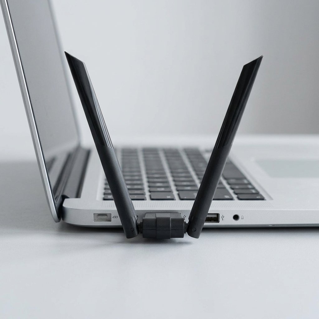 Speed-x Alfa W136 3dbi Rtl 8192 Dual Antena Wifi Usb Adapter 300 Mbps - Image 3