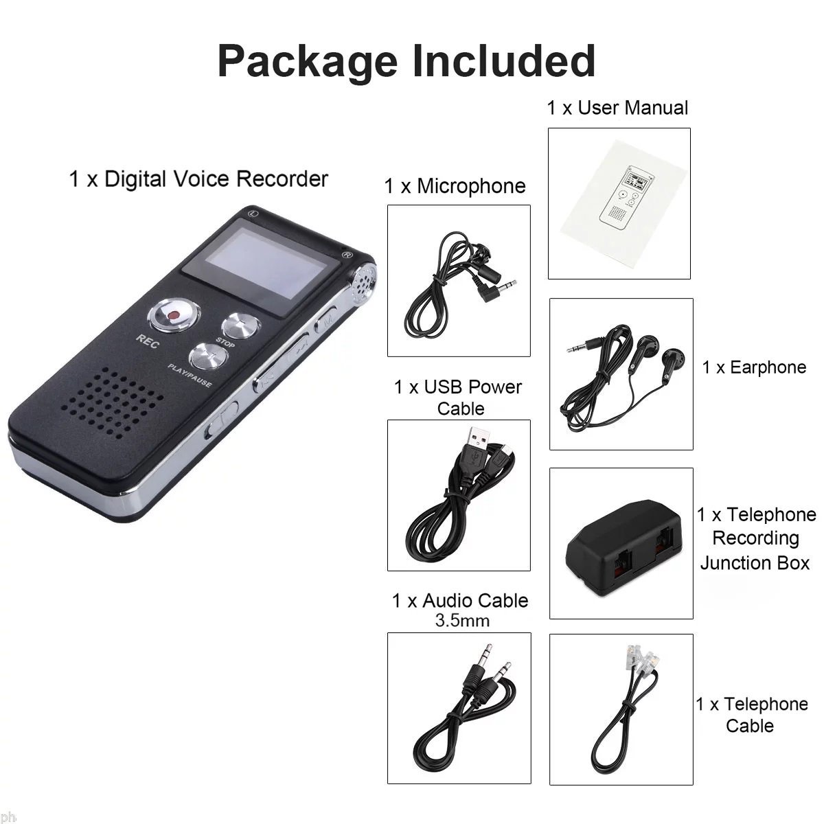 Voice Recorder 8gb - Image 3