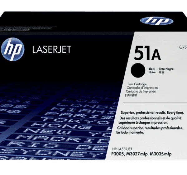 HP 51A Toner Cartridge Compatible Printers