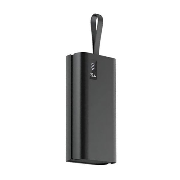Aspor A337 22.5w Pd 30000mah Fast Charge Power Bank Lcd Display Black - Image 2