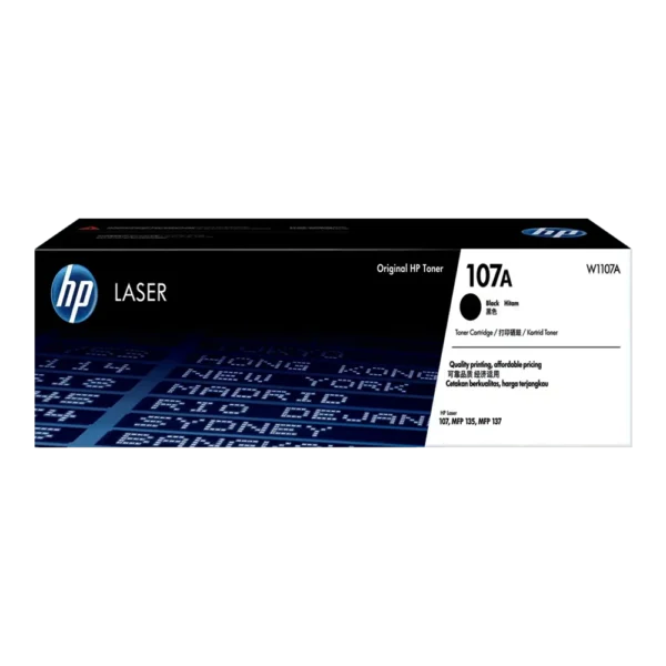 HP 107A Toner Cartridge Compatible Printers.