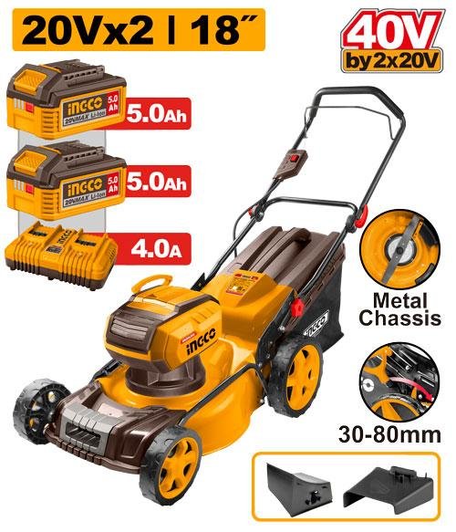Cordless lawn mower