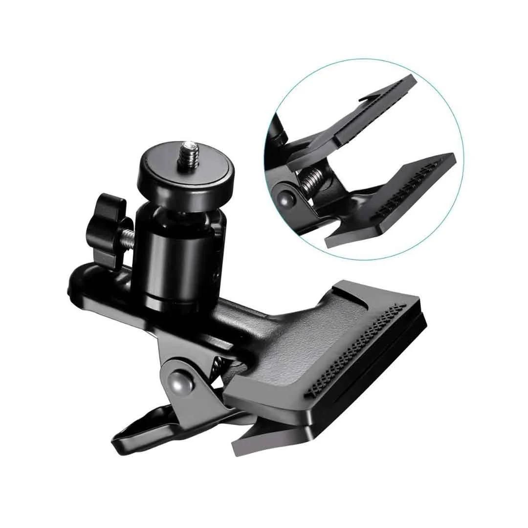 Table Clip Holder with Ball Head & 1/4-Inch Screw Mount - Image 2
