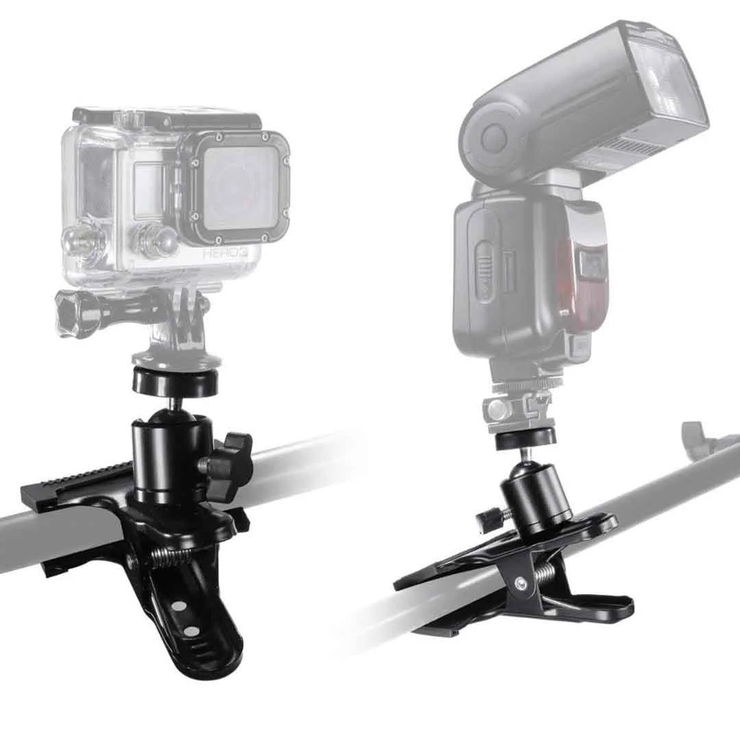 Table Clip Holder with Ball Head & 1/4-Inch Screw Mount - Image 4