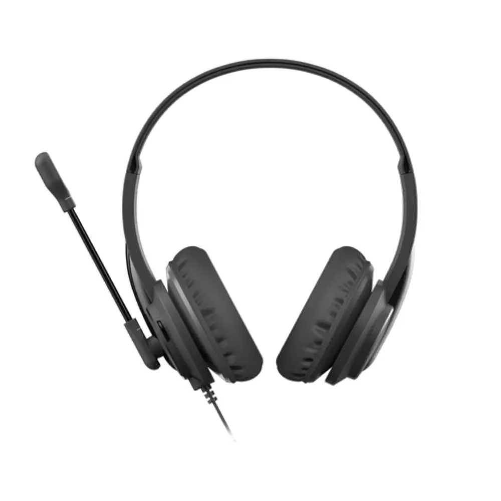 A4Tech HU-10 Wired USB Stereo Headset - Black - Image 2