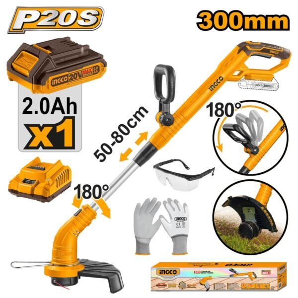 Grass Trimmer Rechargeable Lithium-Ion