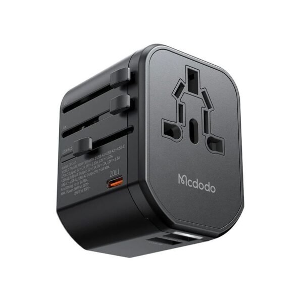 MCDODO CP-3471 Universal Travel Adapter Converter Overseas 20W Charger
