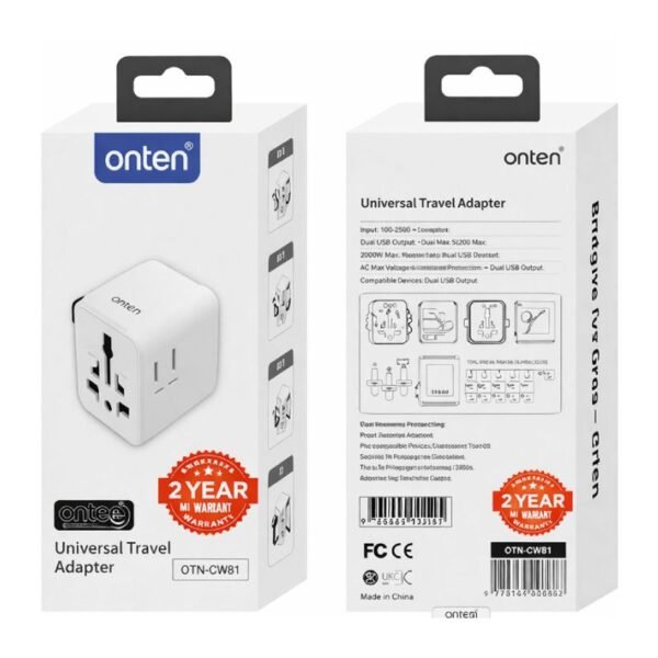 Onten OTN-CW81 Universal Travel Adapter