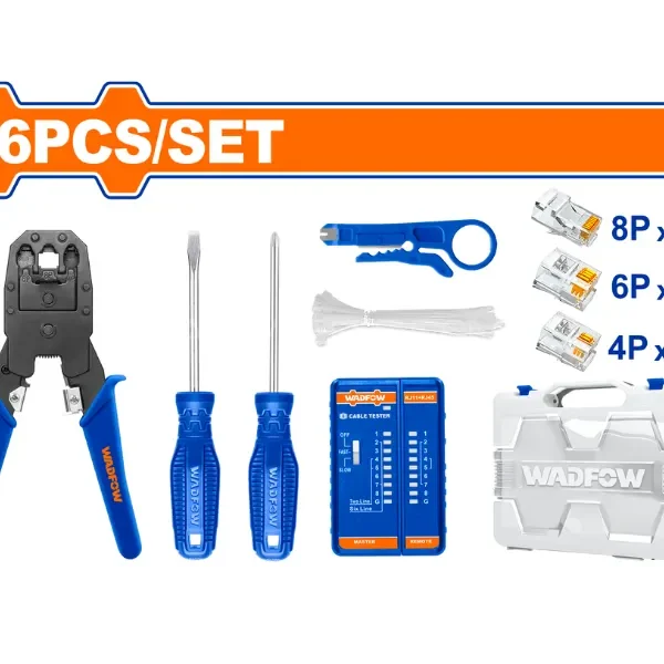 Wadfow Modular plug Network tester crimper set