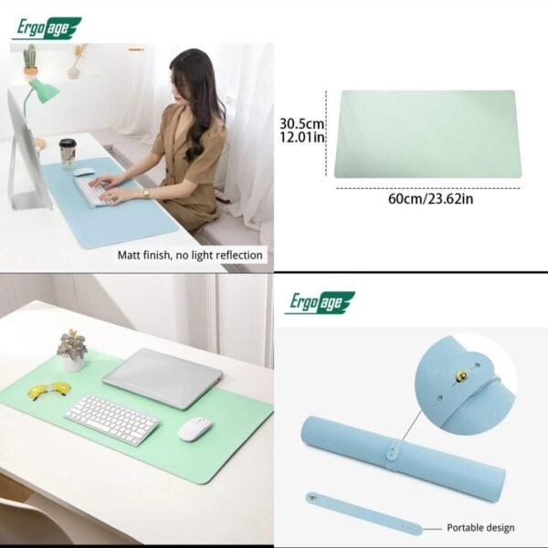 Waterproof Non-Slip Mat Office Desk Mat Mousepad and Keyboard Mat Pad for Office and Home