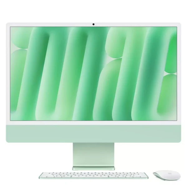 Apple iMac MWV03 24" M4 Chip 10-Core CPU, 10-Core GPU, 16GB Memory, 512GB SSD, 4.5K Retina Display, Magic Keyboard, Magic Mouse, macOS, Green