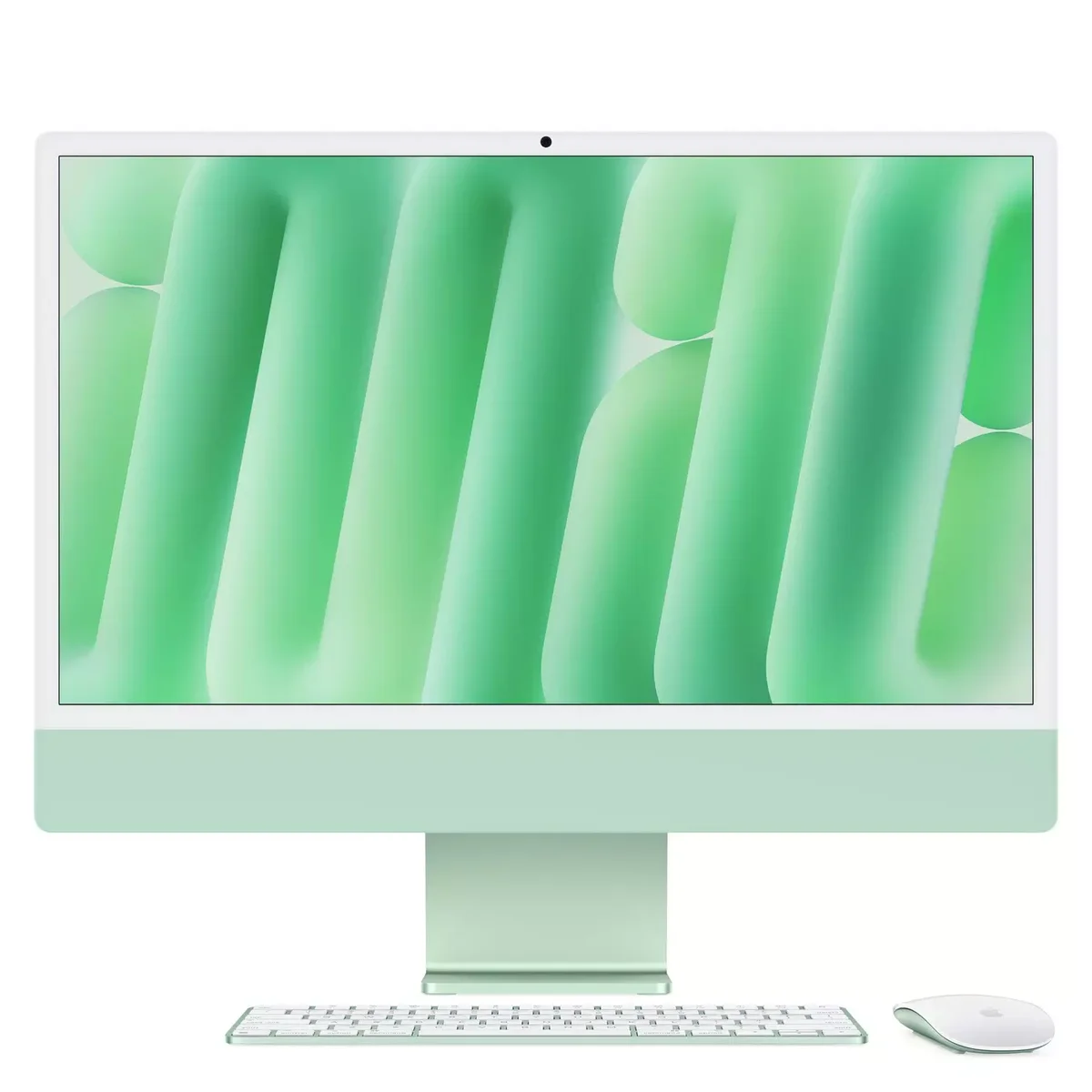 Apple iMac MWV03 24" M4 Chip 10-Core CPU, 10-Core GPU, 16GB Memory, 512GB SSD, 4.5K Retina Display, Magic Keyboard, Magic Mouse, macOS, Green