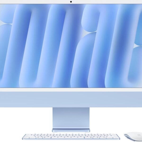 Apple iMac MWUF3 24" M4 Chip 8-core CPU, 8-core GPU, 16GB Ram, 256GB SSD, Blue