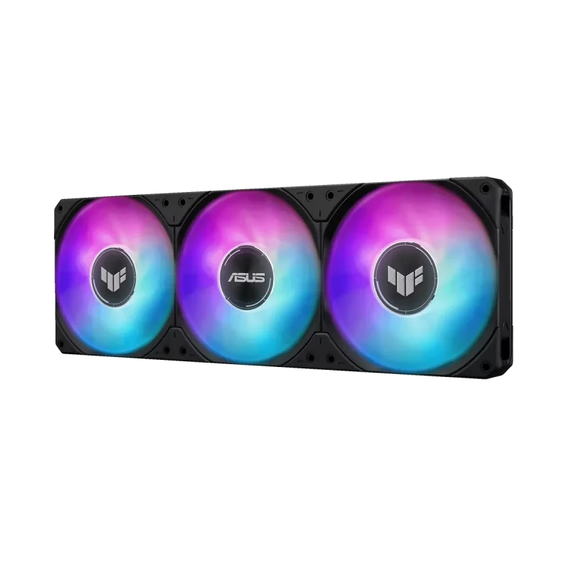 Asus Tuf Gaming LC III 360 ARGB LCD AIO Liquid CPU Cooler – Pre-Installed & Integrated Triple Fans, - Image 2