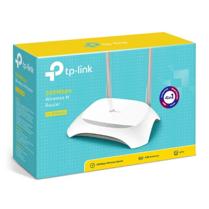 TP-Link Wi-Fi Router TL-WR 840N Double Antenna